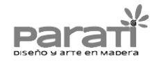 Logo Parati Diseño y arte en madera